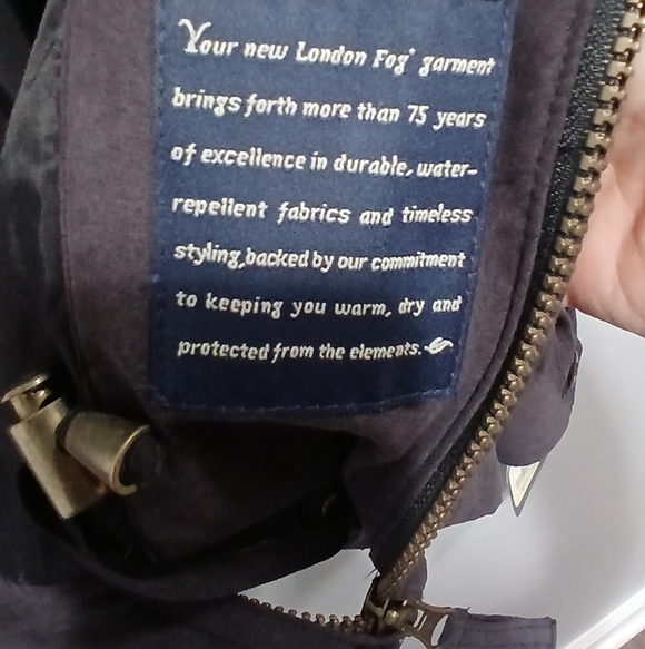 London Fog Jacket Womens Medium NWT Water Repellant Quality Casual - Picture 6 of 7